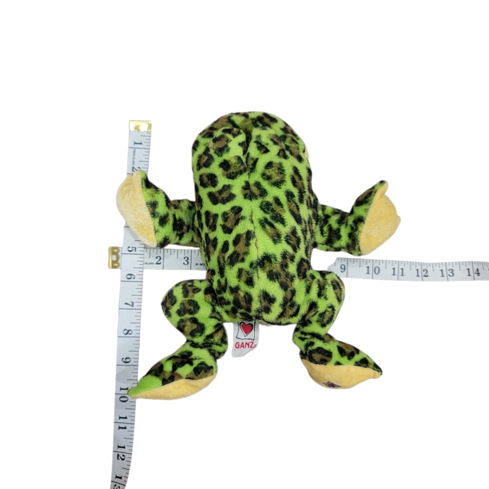 Ganz Webkinz Bullfrog (HM114) Plush Stuffed Toy Animal Spotted Green Yel… - Picture 16 of 17